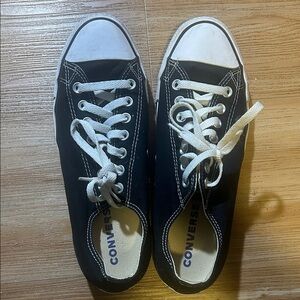 Converse All Star- Black and White Canvas Sneakers